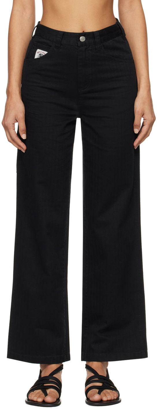 Панталони Bode Knolly Brook Trousers Черно | MRF24BT035, 0