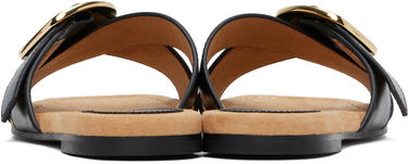 Аксесоари Stella McCartney Stella McCartney Gaia Brushed Alter Mat Sandals Черно | 810572W0U70, 1