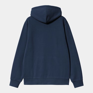 Суитчър Carhartt WIP Carhartt WIP Hooded Script Embroidery Sweatshirt Тъмно синьо | I035392_25, 4
