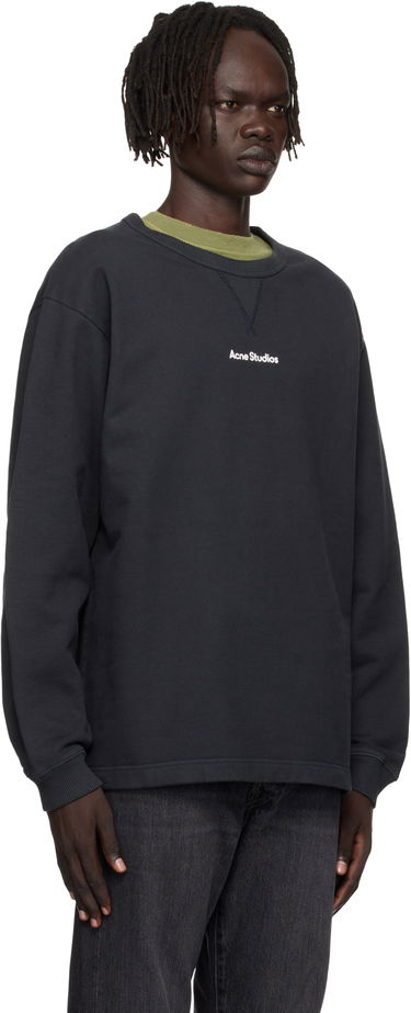 Суитчър Acne Studios Beige Relaxed-Fit Sweatshirt Бежово | CI0169-, 4
