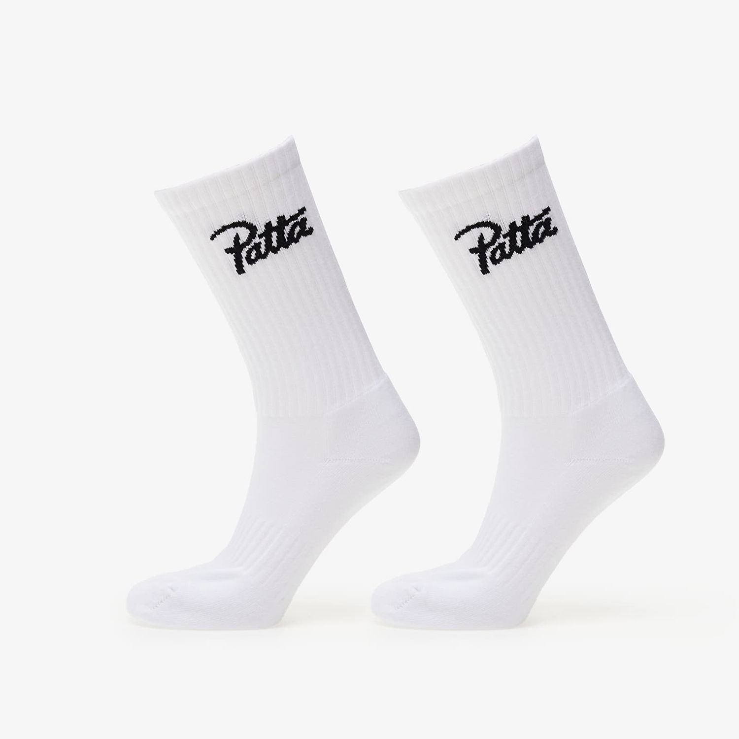Чорапи Patta Script Logo Sport Socks 2-Pack Бяло | POC-BS24-2020-396-0250-002, 0