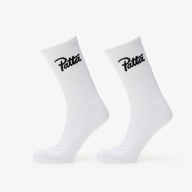 Script Logo Sport Socks 2-Pack