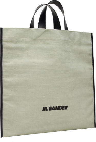 Голяма пазарска чанта Jil Sander Jil Sander Book Square Tote Зелено | J07WD0105_P7328, 1