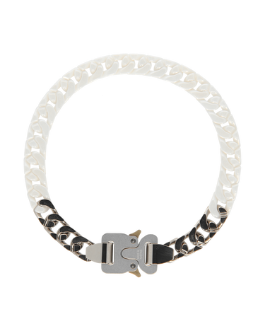 Колие 1017 ALYX 9SM Ceramic Buckle Chain Necklace Бяло | AAUJW0120OT01 WTH0001, 3