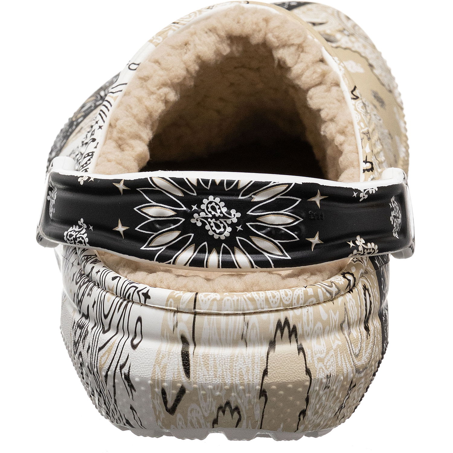 Кецове и обувки Crocs Classic Lined Bandana Clog Бежово | 208061-2ZM, 1