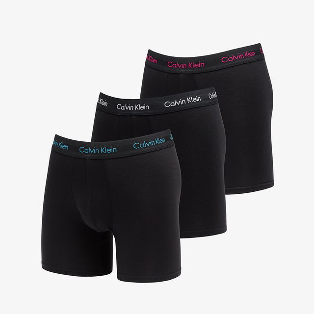 Cotton Stretch Classic Fit Boxer Brief 3-Pack Black