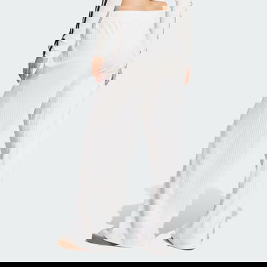 Панталони adidas Performance Wide Leg Ribbed Pants Бяло | JD1497, 2