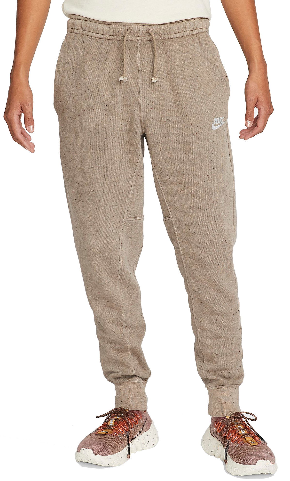 Спортни панталони Nike Club Fleece+ Бежово | dq4665-040, 0