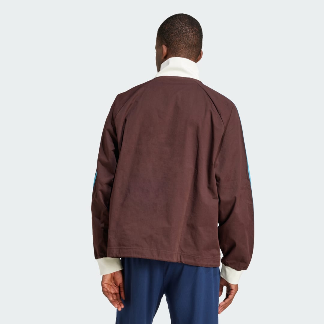 Ветровка adidas Performance Quarter-Zip Windbreaker Кафяво | JC8376, 1