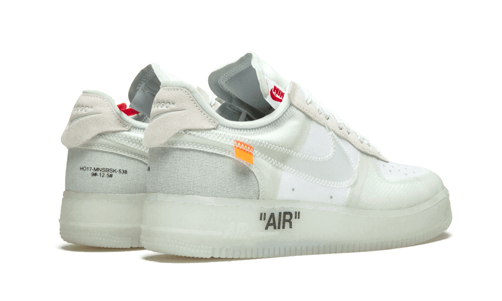 Кецове и обувки Nike Off-White x Air Force 1 Low "The Ten" Бяло | AO4606-100, 1