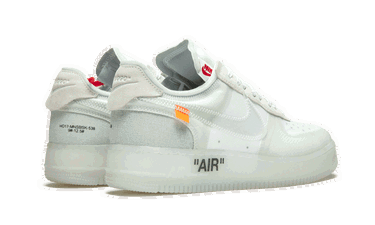 Кецове и обувки Nike Off-White x Air Force 1 Low "The Ten" Бяло | AO4606-100, 1