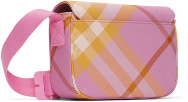 Чанта през рамо Burberry Burberry Check Messenger Bag Розово | 8090996, 2