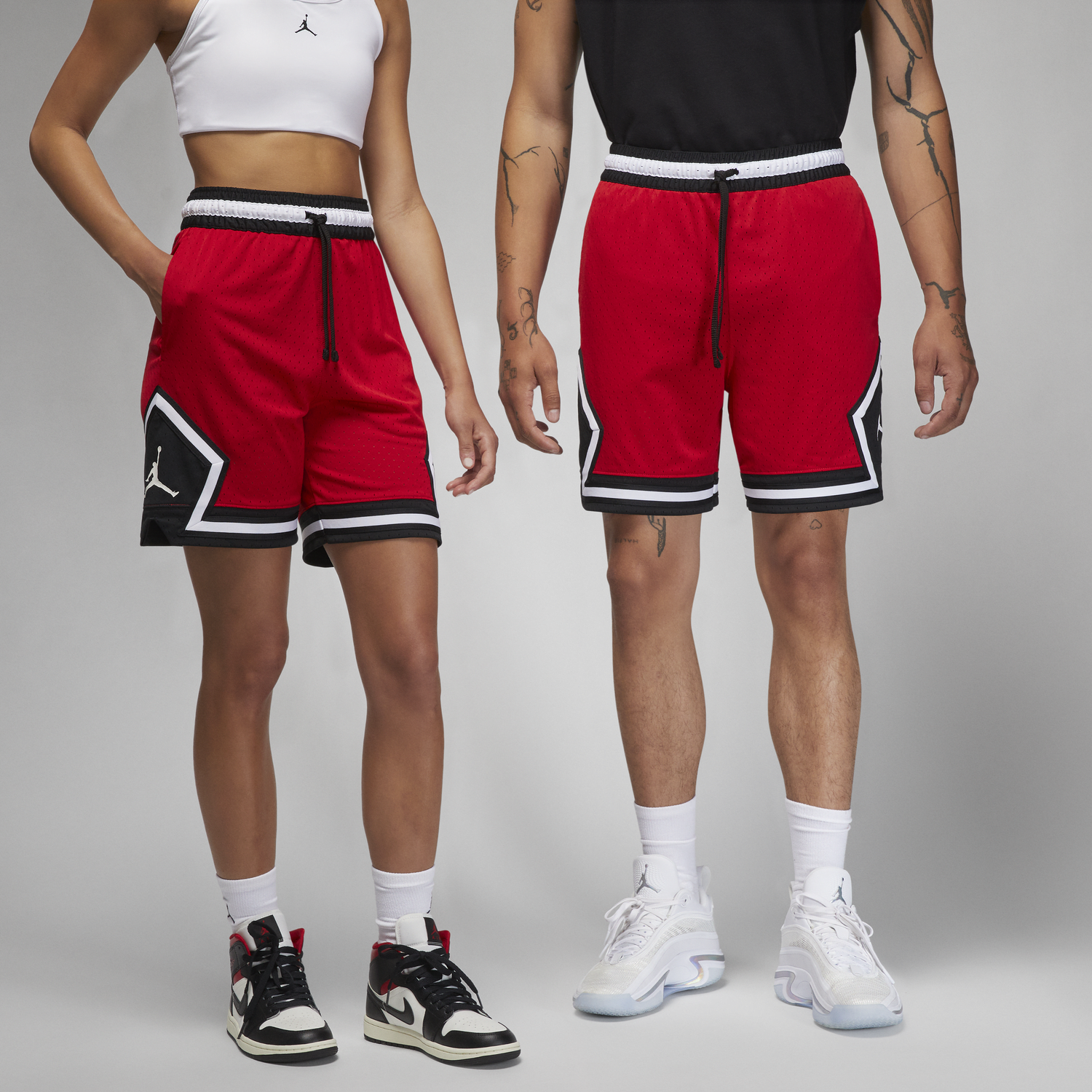 Къси панталони Nike Dri-FIT Sport Diamond Shorts Червено | DX1487-687, 0