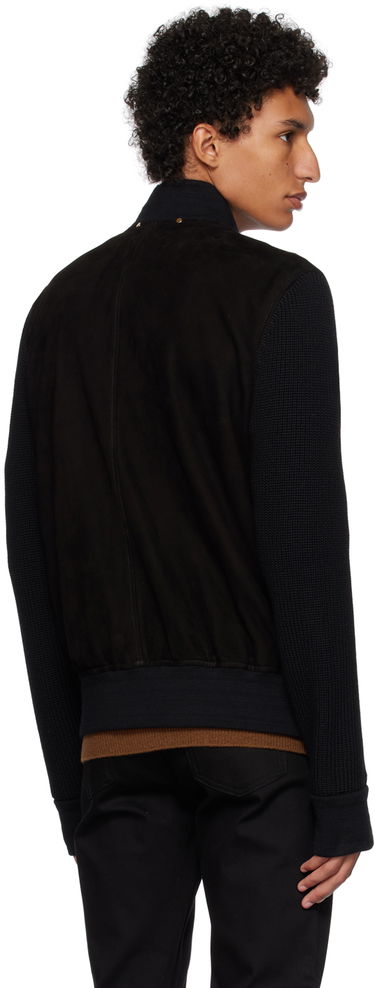Яке бомбър Paul Smith Paul Smith Paneled Bomber Jacket Черно | M1R-377Y-L00040, 2