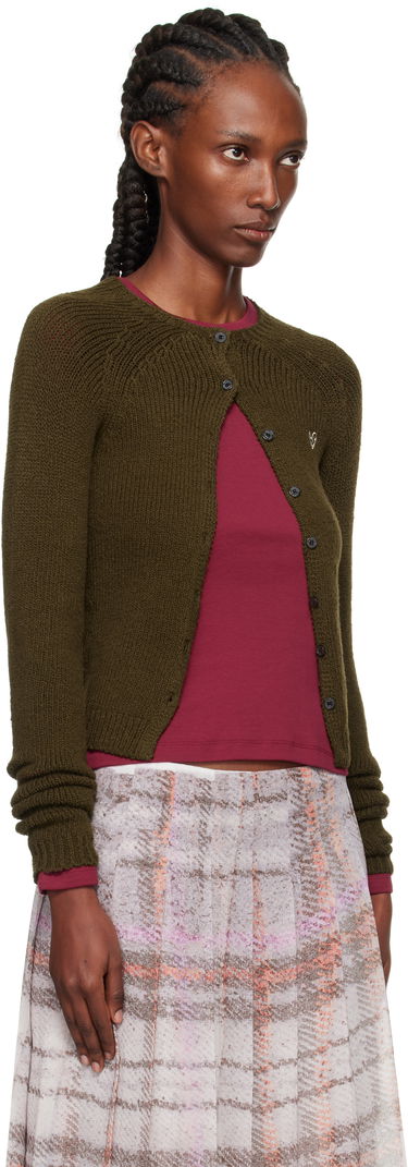 Пуловер Acne Studios Acne Studios Button-Up Cardigan Сиво | A60592-, 4