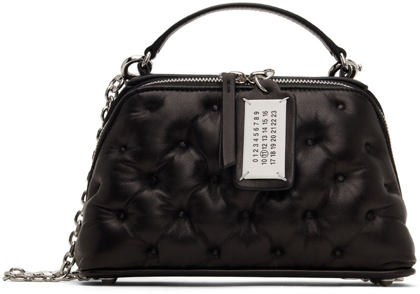 Дамска чанта Maison Margiela Glam Slam Trapezoid Bag Черно | SB1WG0065 P6434, 0