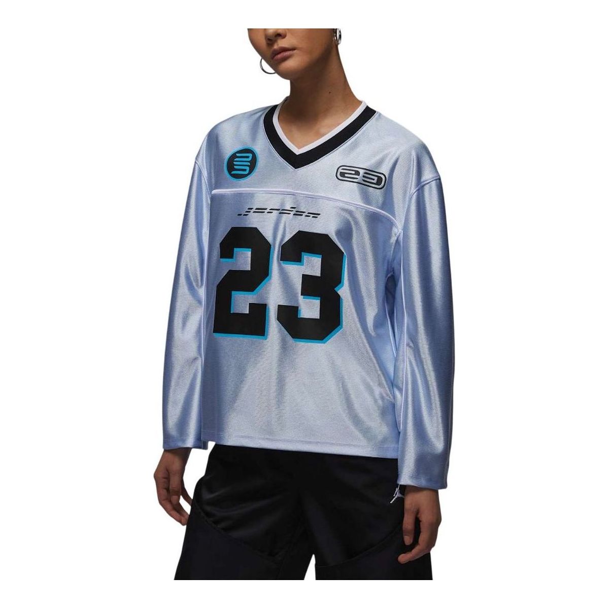 Фланелка Jordan Air Jordan Long Sleeve Jersey Синьо | HF9460-407, 0