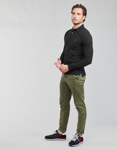 Тениска Polo by Ralph Lauren Long Sleeve T-shirt Тъмно синьо | 710681126037-NOS, 3
