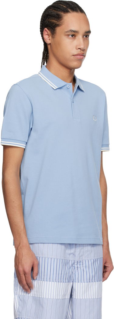 Поло тениска Comme des Garçons Comme des Garçons Shirt Fred Perry Edition 'Strong Will' Polo Бяло | FO-T502-051, 4