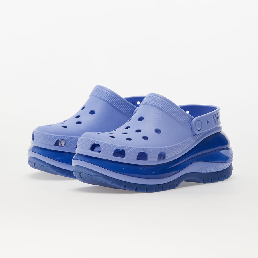 Кецове и обувки Crocs Classic Mega Crush Clog Синьо | 207988-5Q6, 0