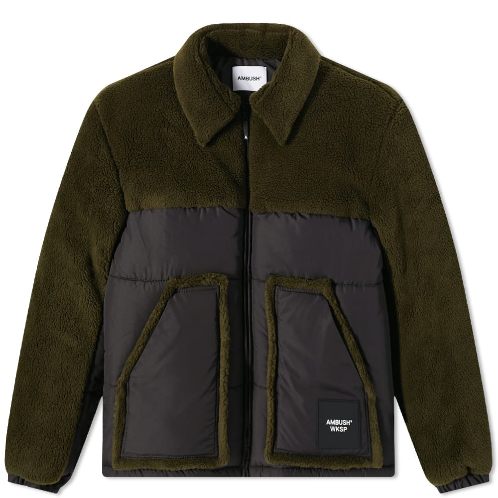 Яке Ambush Teddy Padded Jacket Черно | BMEA034F22FAB0015610, 0