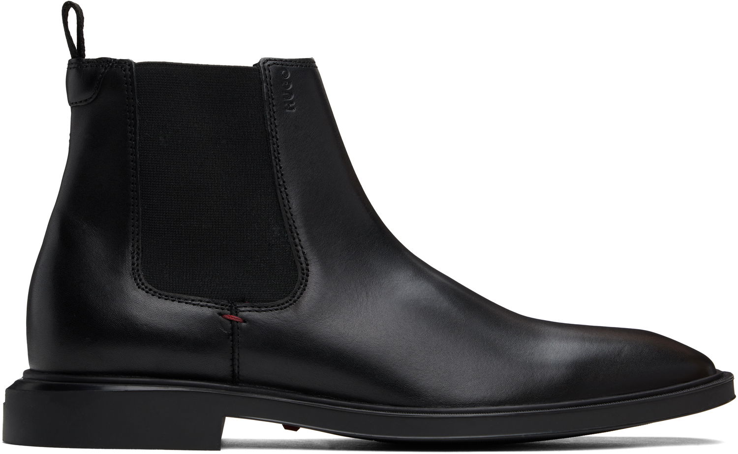 Кецове и обувки BOSS Leather Chelsea Boots Черно | 50529072, 0