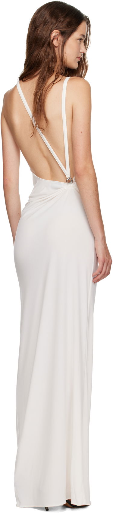 Pокля Coperni Coperni Maxi Dress Бяло | COPR205F5022, 2