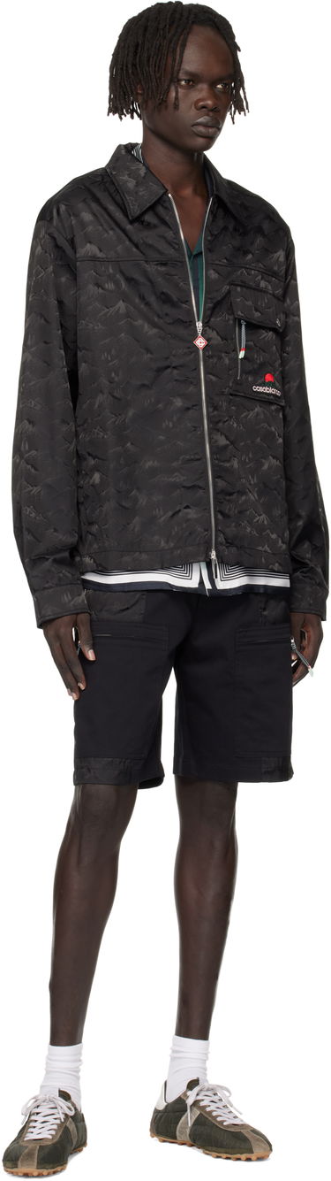 Яке Casablanca Casablanca Mountain Camo Zip Jacket Черно | MPF25-SH-183-01, 3