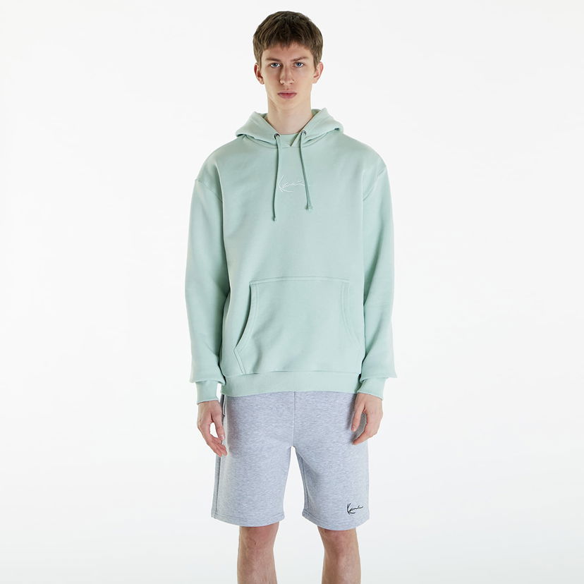 Суитчър Karl Kani Small Signature Essential Hoodie Green Зелено | KM-HD011-105-06