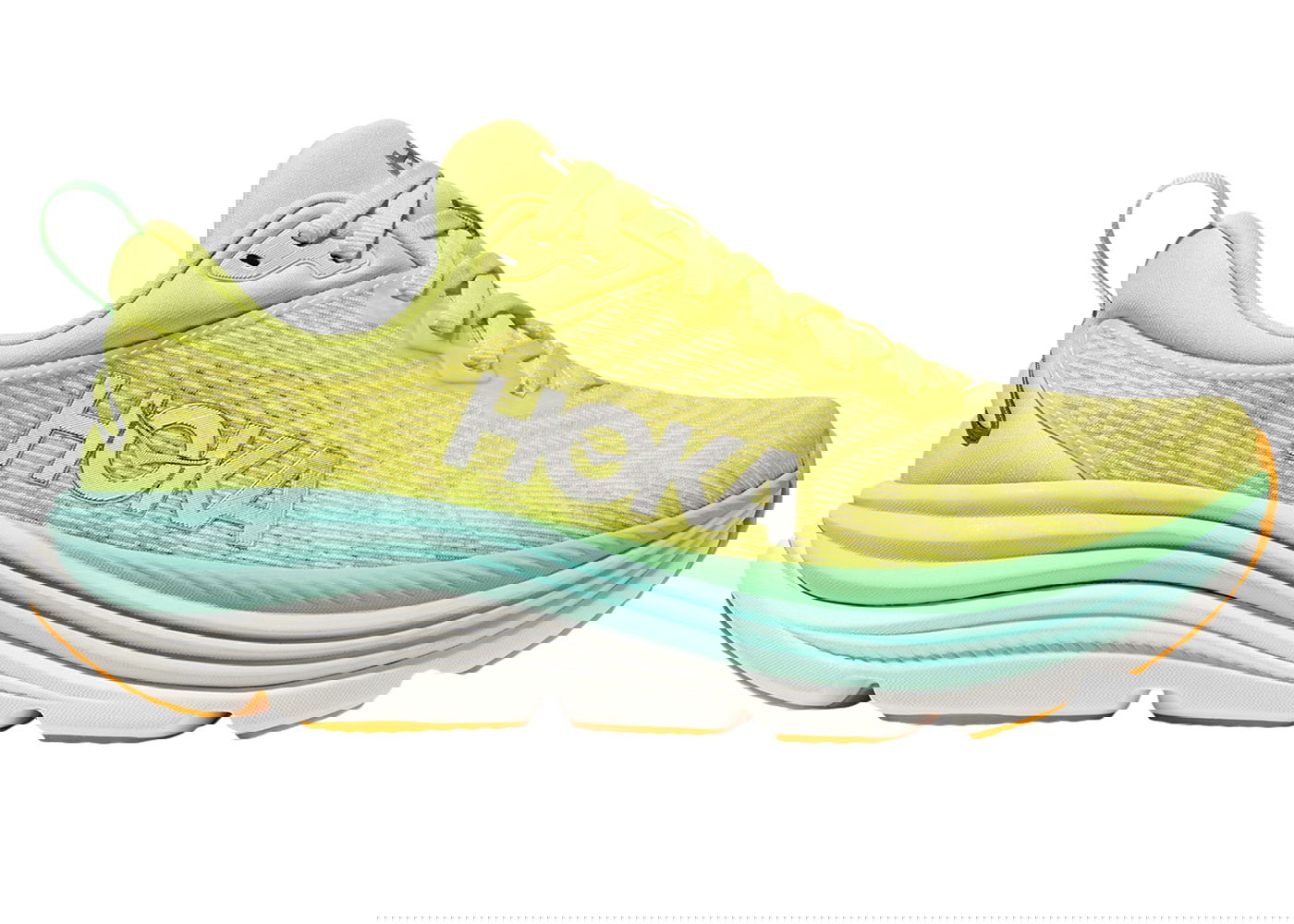 Кецове и обувки Hoka One One Gaviota 5 "Citrus Glow Sunlit Ocean" W Жълто | 1134235-CGSO, 0