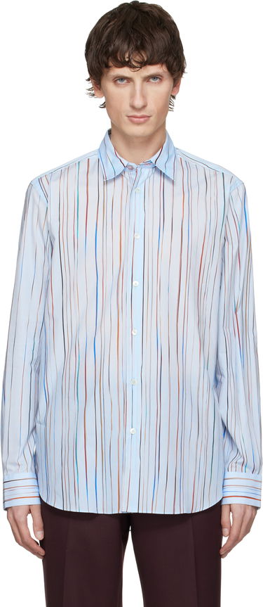 Риза Paul Smith Signature Pinstripe Cotton Shirt Многоцветен | M1R-901U-T02733-40, 0