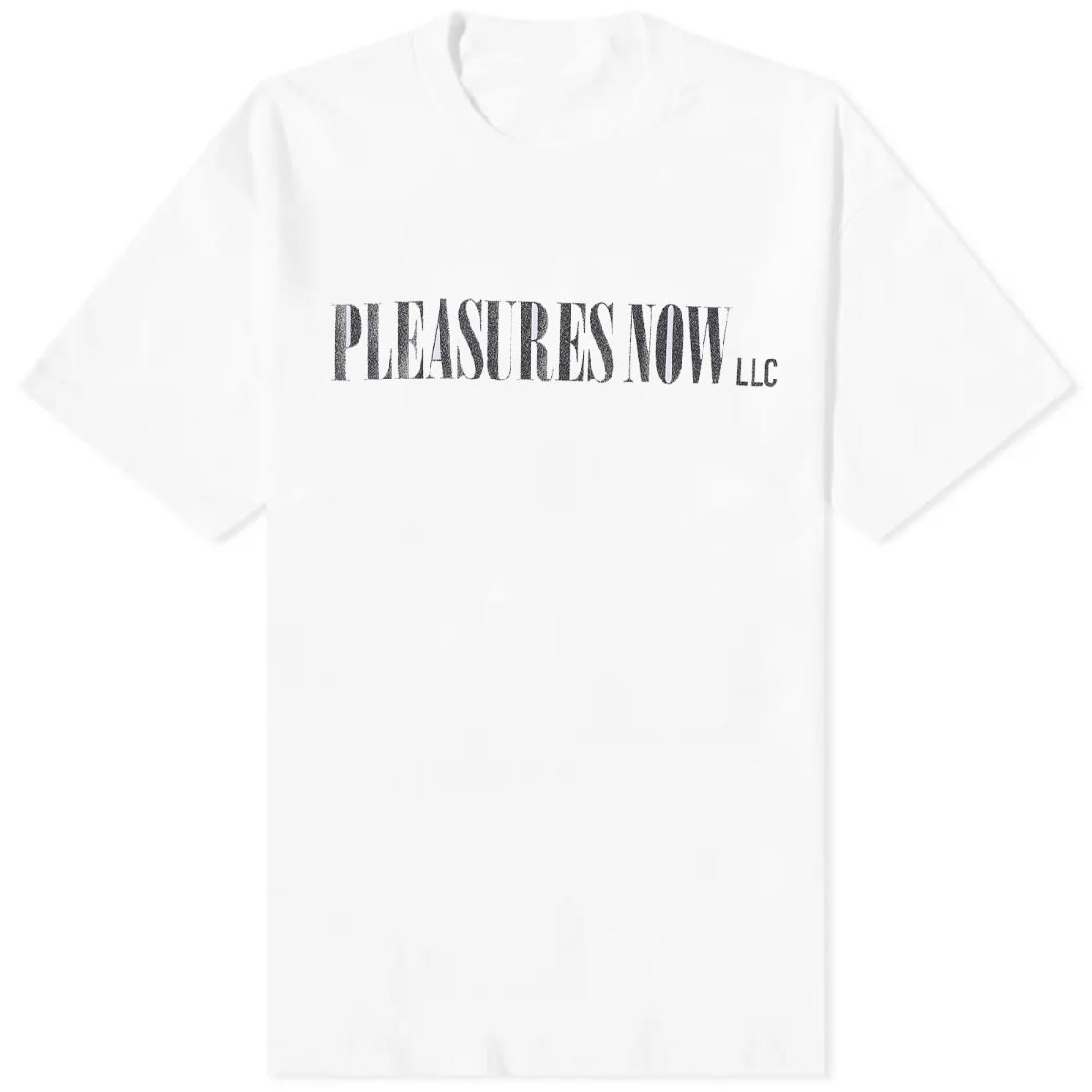 Тениска Pleasures LLC T-Shirt Бяло | P23F053-WHT, 0