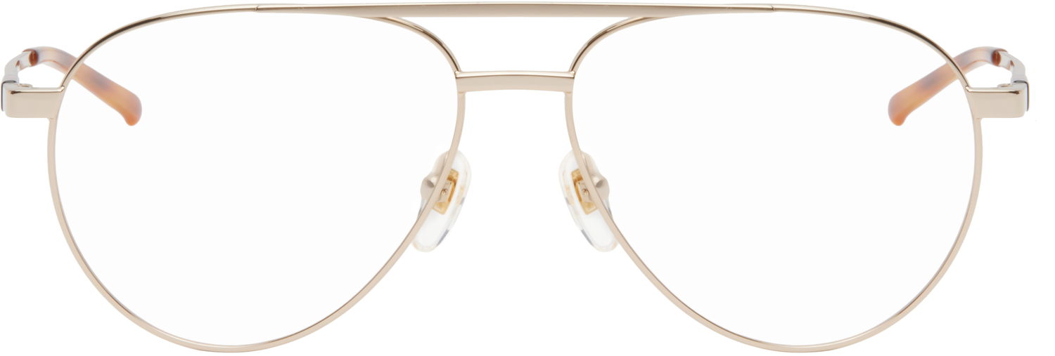Слънчеви очила Gucci Gucci Pilot Navigator Glasses Металик | GG1679O-002, 0