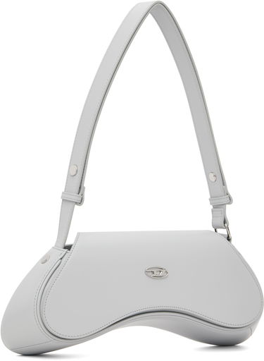 Чанта през рамо Diesel Play Curved Crossbody Bag Сиво | X10221 PR227, 1