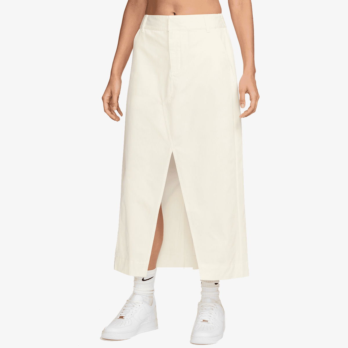 Пола Nike NSW Collection Twill Skirt Бяло | HQ8022-133, 0