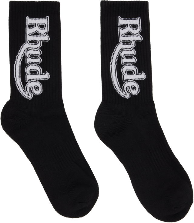 Vertical Race Track Socks