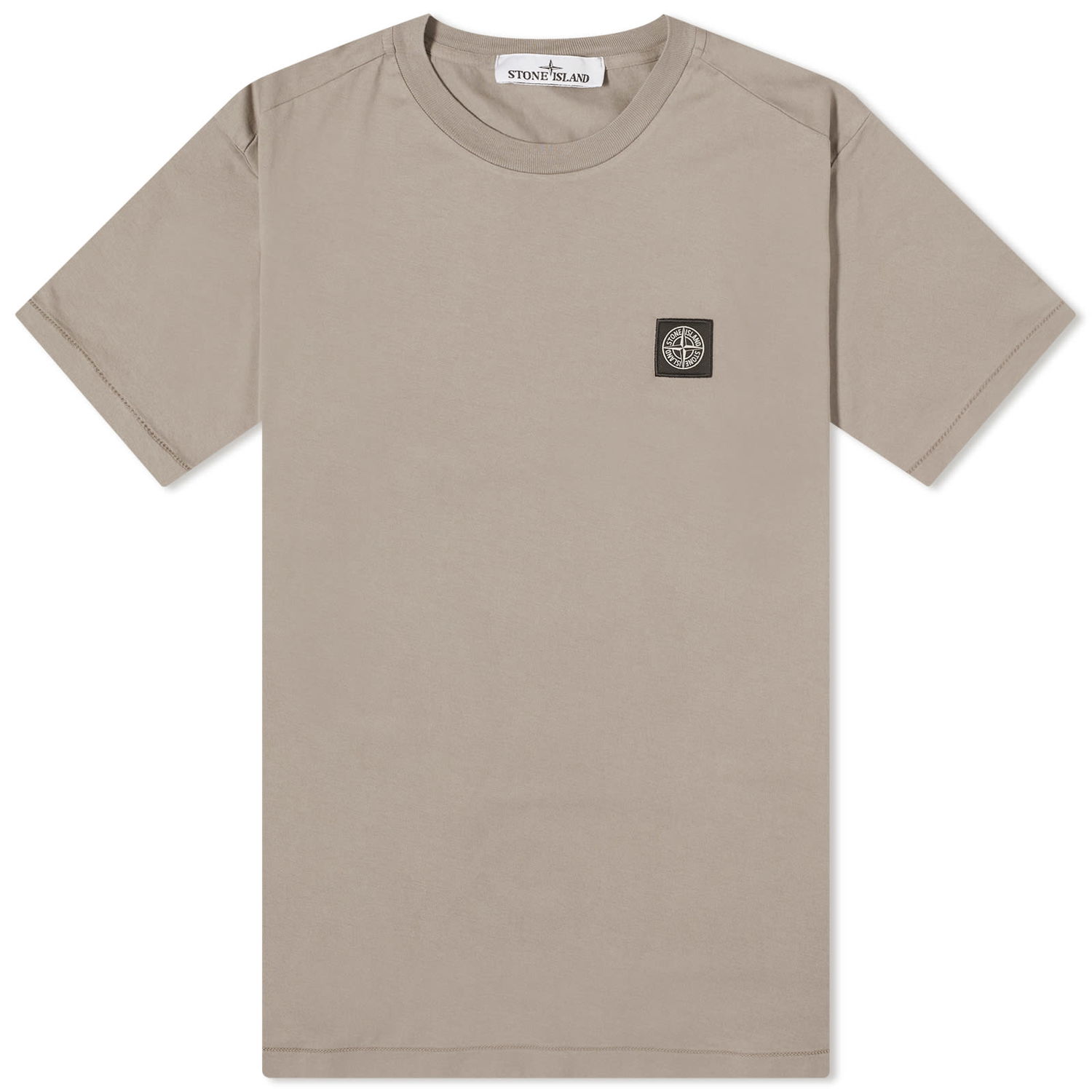 Тениска Stone Island Patch T-Shirt Бежово | 801524113-V0092, 0