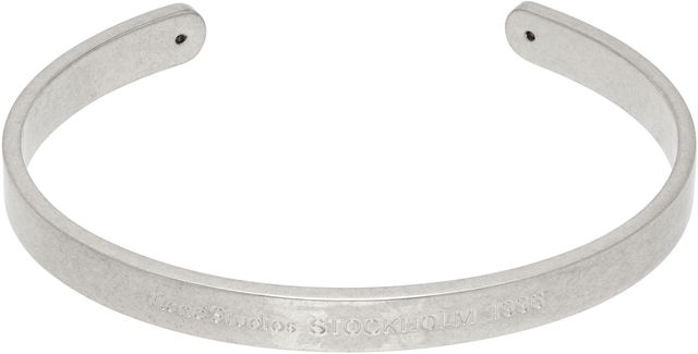 STOCKHOLM 1996 Engraved Cuff Bracelet