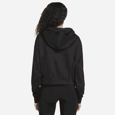 Суитчър Nike Sportswear Air Fleece Top Hoodie Черно | DM6063-010, 3