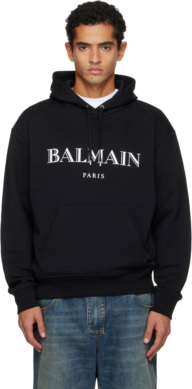 Balmain Printed Hoodie
