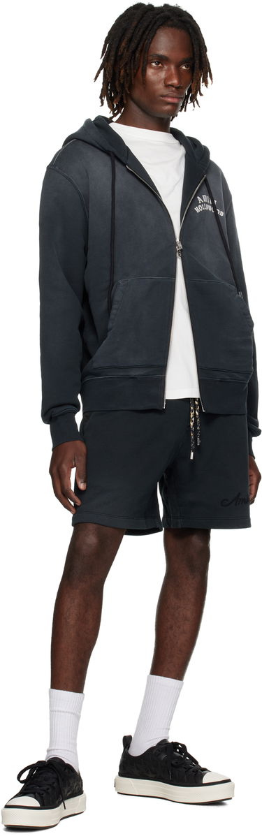 Суитчър AMIRI AMIRI Hollywood Zip Hoodie Черно | AMJYHD1132, 3