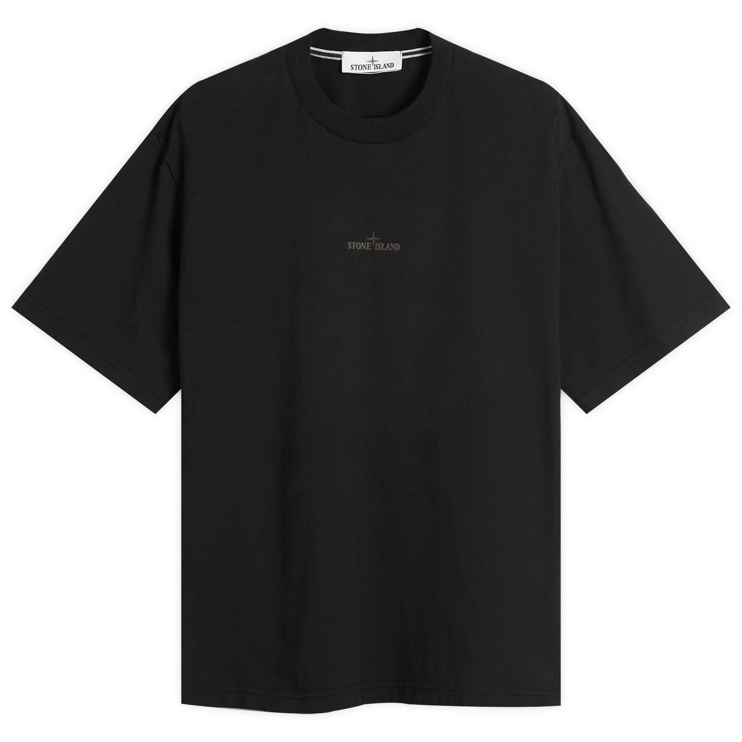 Тениска Stone Island Men's Industrial Print T-Shirt, Size Large Черно | K2S152100037-S0241-V0029, 0