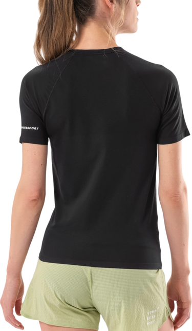 Тениска Compressport Trail Running Short Sleeve T-Shirt Черно | atsw3649-atsw3649000, 1