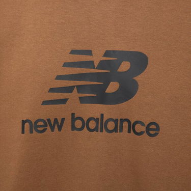 Суитчър New Balance Essentials Stacked Logo Кафяво | MT31538DHE, 1