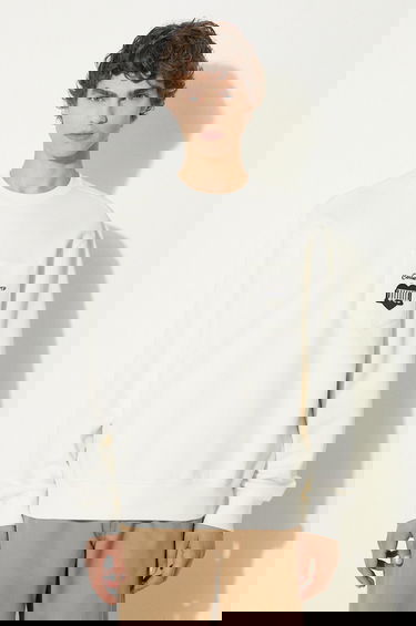 Суитчър Carhartt WIP Heart Train Pocket Crewneck Sweatshirt Бяло | I033932.D6XX, 0