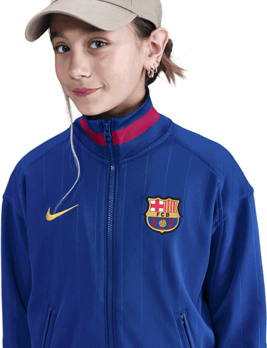 Яке Nike FC Barcelona Anthem Jacket Синьо | hj6412-455, 3