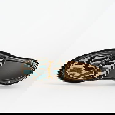 Кецове и обувки Filling Pieces Gowtu Patterned Buckle Loafer Черно | 112411303167130, 3