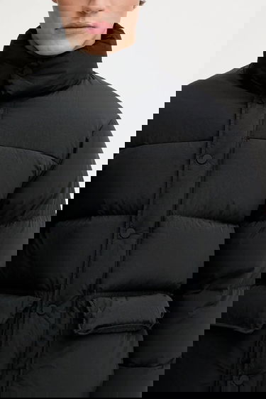 Пухо яке MAISON KITSUNÉ Maison Kitsuné Oversize Quilted Puffer Черно | PM02230WQ4070, 3