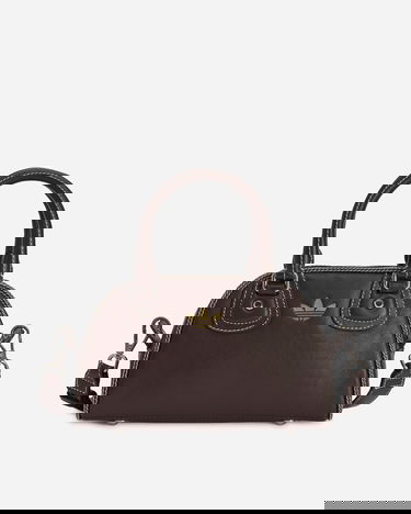 Дамска чанта adidas Originals Wales Bonner Small Bowling Bag Кафяво | JD1167, 1