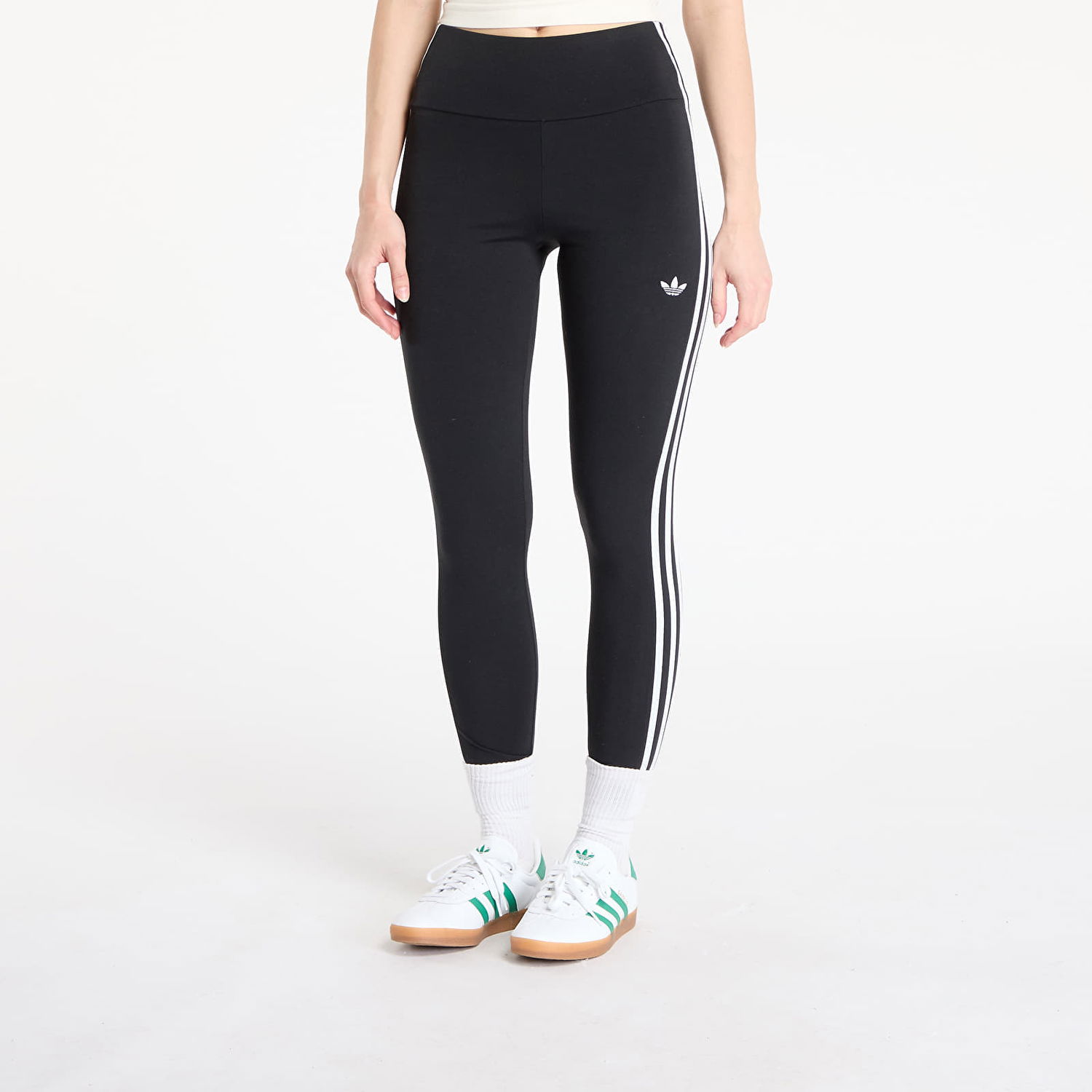 Клинове adidas Originals Adicolor 3-Stripes Leggings Черно | JX5242, 0